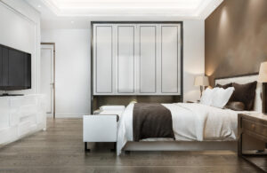 Lemari di kamar tidur