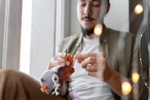 Membuat amigurumi