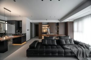 rumah konsep monokrom