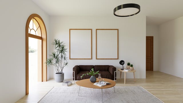 dekorasi warna earth tone